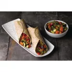 Churchill Menu Shades Caldera Rectangular Plates Chalk White 140 x 355mm - Image 2