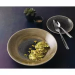Churchill Stonecast Aqueous Deep Coupe Plates Bayou Taupe 255mm (Pack of 12) - Image 6