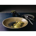 Churchill Stonecast Aqueous Deep Coupe Plates Bayou Taupe 255mm (Pack of 12) - Image 7