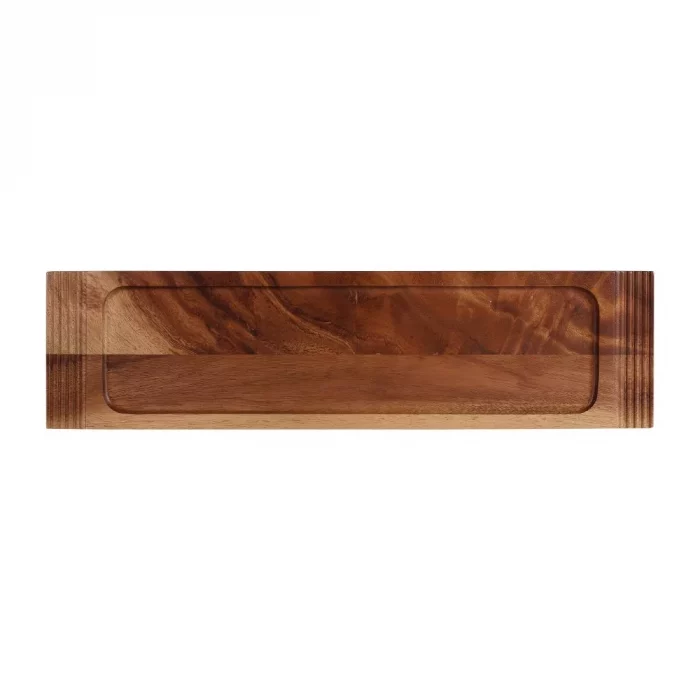 Churchill Alchemy Wood Large Double Handled Boards 495 x 130mm (Pack of 4) - Image 1