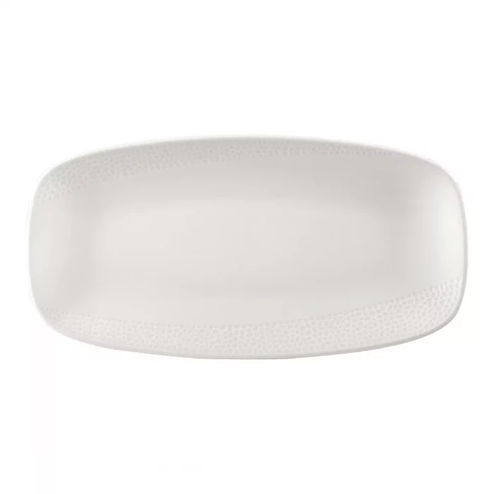 Churchill Isla Oblong Plates White 150 x 295mm (Pack of 12) - Image 1