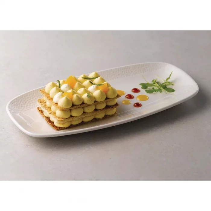 Churchill Isla Oblong Plates White 150 x 295mm (Pack of 12) - Image 4