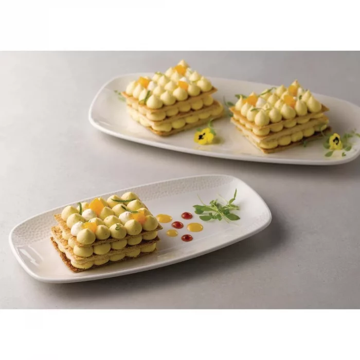 Churchill Isla Oblong Plates White 150 x 295mm (Pack of 12) - Image 5