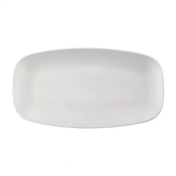 Churchill Isla Oblong Plates White 189 x 355mm (Pack of 6) - Image 1