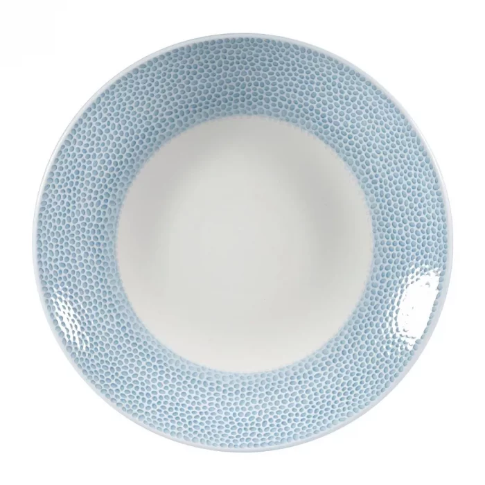 Churchill Isla Deep Coupe Plates Ocean Blue 255mm (Pack of 12) - Image 1
