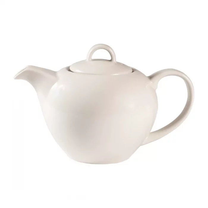Churchill Profile Elegant Teapots White 15oz 426ml (Pack of 4) - Image 1