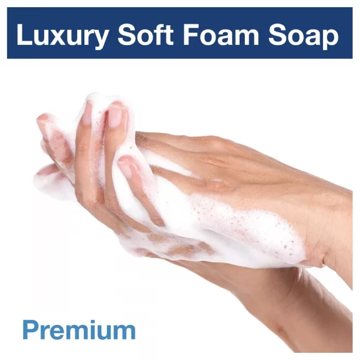 Tork Perfumed Luxury Soft Foam Hand Soap 1Ltr (6 Pack) - Image 3