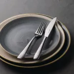 Churchill Stonecast Round Coupe Plate Peppercorn Grey 185mm - Image 3