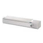 Polar G-Series Countertop Prep Fridge with Lid 7x 1/4GN - Image 3