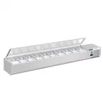 Polar G-Series Countertop Prep Fridge with Lid 10x 1/4GN - Image 2