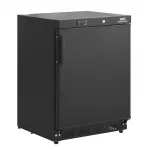 Nisbets Essentials Undercounter Freezer Black - 140Ltr