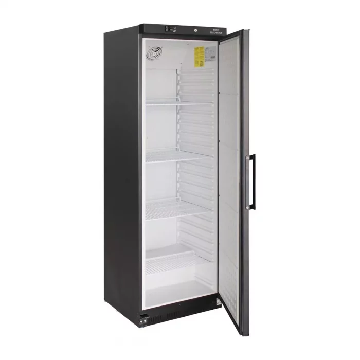 Nisbets Essentials Upright Refrigerator Black - 400Ltr - Image 4