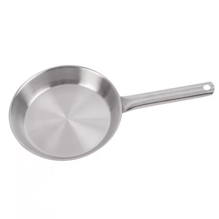 Matfer Bourgeat Tradition Stainless Steel Frying Pan 22cm - Image 1