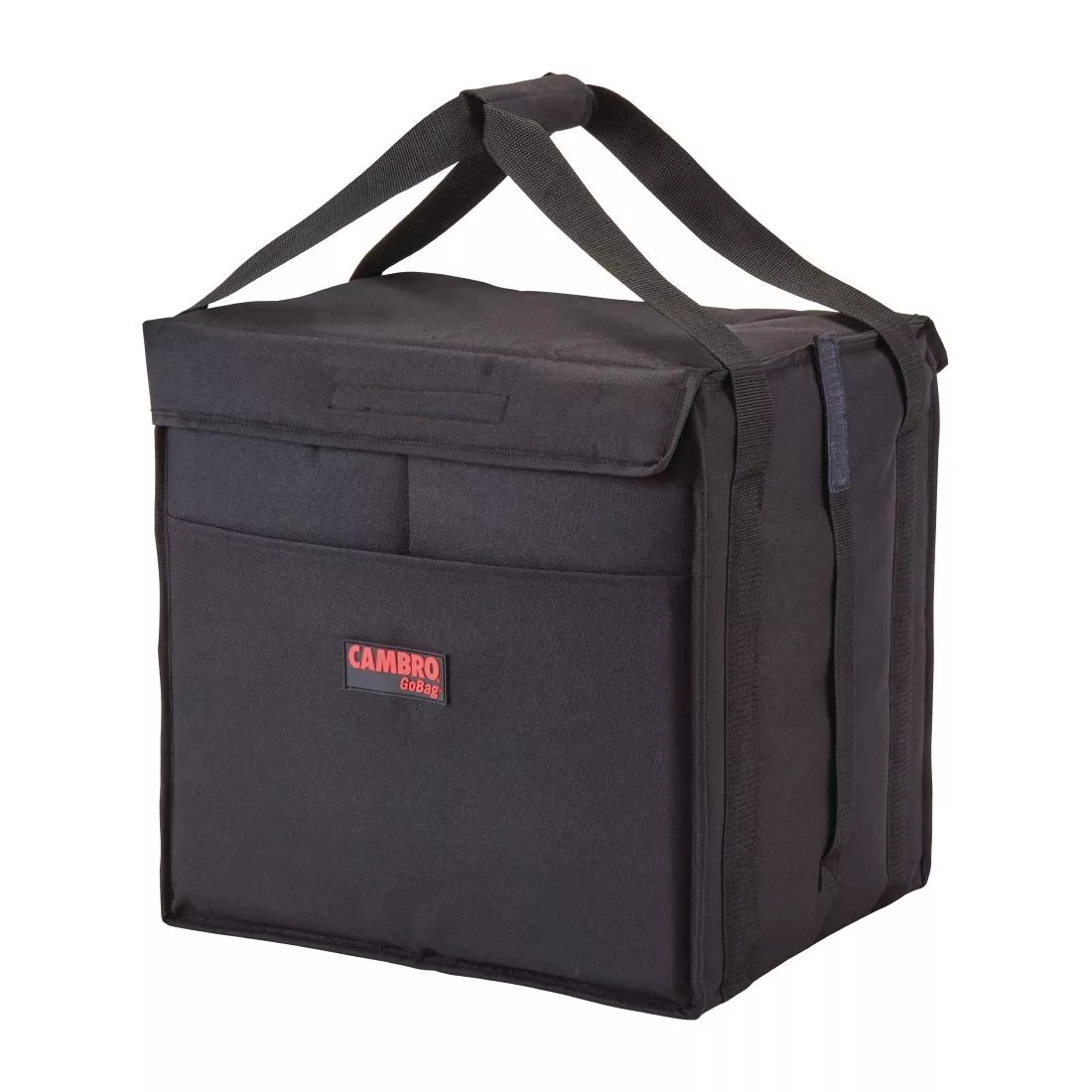fb271_front.jpg Cambro Folding GoBag Delivery Bag Medium - Image 1