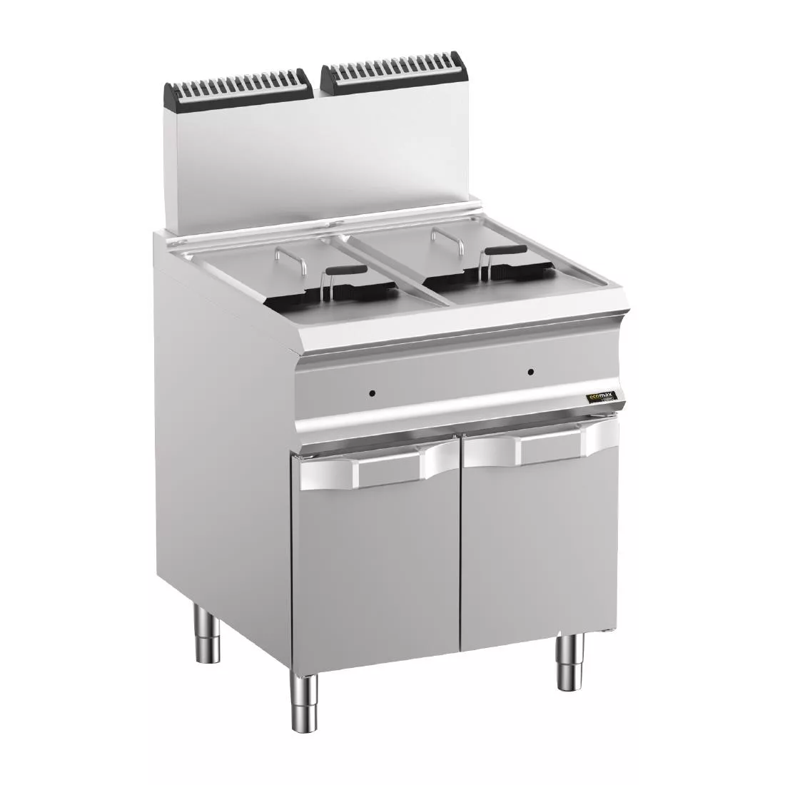 fb454_1.jpg Hobart Ecomax Twin Tank Gas Fryer HEFRG77A - Image 1