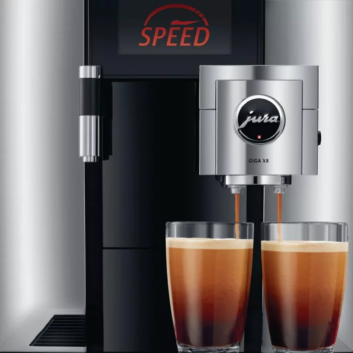 Jura Giga X8 Manual Fill Bean to Cup Coffee Machine Black - Image 11