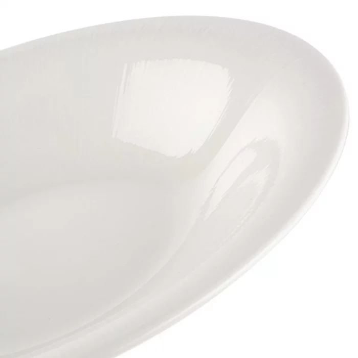 Royal Bone Ascot Embossed Wide Rim Bowl 300mm (Pack of 6) - Image 2