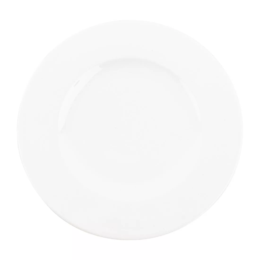 fb650_top.jpg Royal Bone Ascot Wide Rim Flat Profile Plate 175mm (Pack of 12) - Image 1