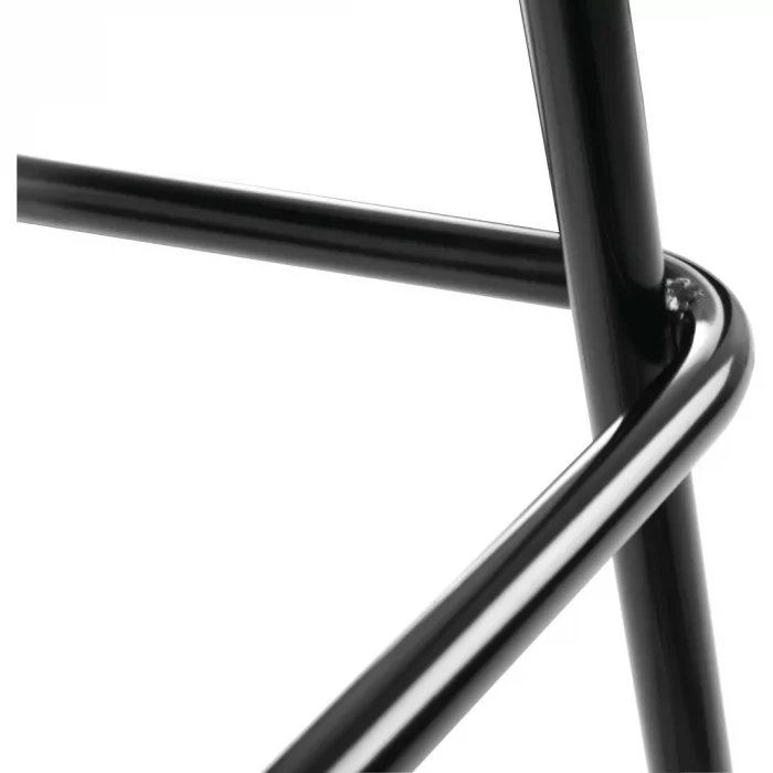 Bolero Scandi High Stools Black (Pack of 2) - Image 4