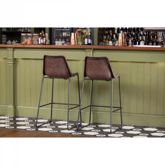 Bolero Rodeo High Stools Mocha (Single) - Image 3