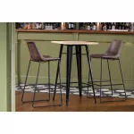 Bolero Rodeo High Stools Mocha (Single) - Image 5