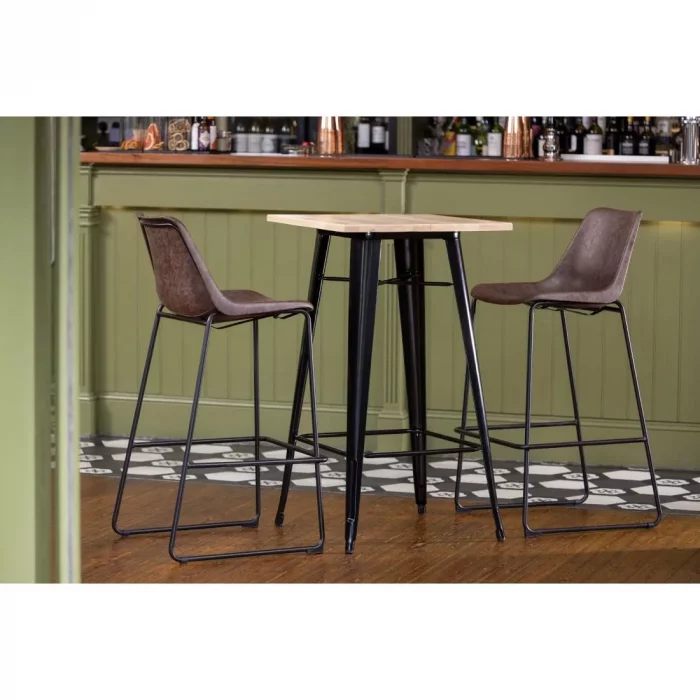 Bolero Rodeo High Stools Mocha (Single) - Image 5