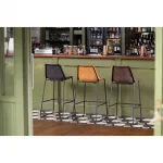 Bolero Rodeo High Stools Mocha (Single) - Image 12