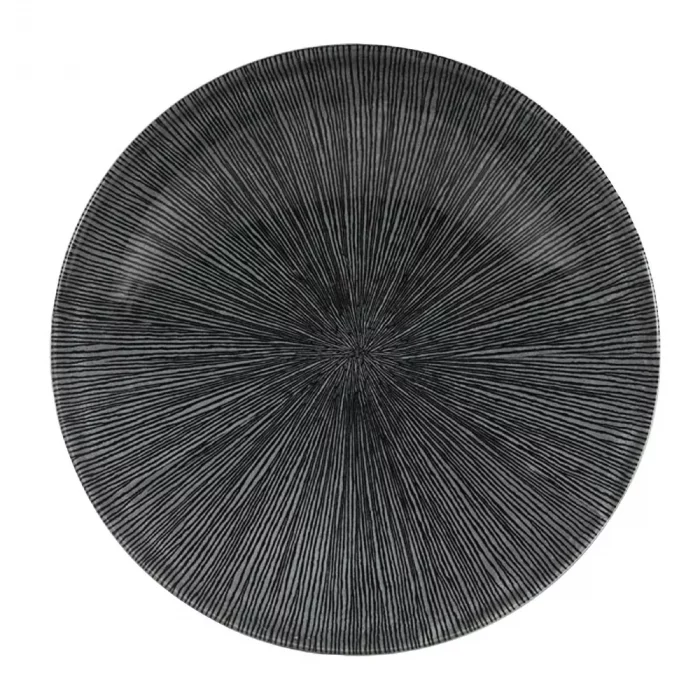 Churchill Studio Prints Agano Coupe Bowls Black 248mm (Pack of 12) - Image 2