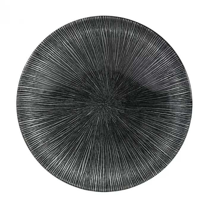 Churchill Studio Prints Agano Coupe Bowls Black 182mm (Pack of 12) - Image 2