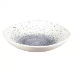 Churchill Studio Prints Mineral Blue Centre Organic Round Bowls 253mm 1.1Ltr (Pack of 12) - Image 2