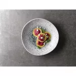 Churchill Studio Prints Mineral Blue Centre Organic Round Bowls 253mm 1.1Ltr (Pack of 12) - Image 5