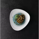 Churchill Studio Prints Raku Triangle Plates Jade Green 265mm (Pack of 12) - Image 3