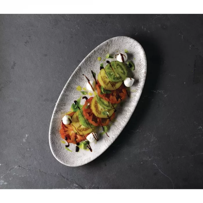 Churchill Studio Prints Stone Chefs Plates Agate Grey 299 x 150mm (Pack of 12) - Image 5