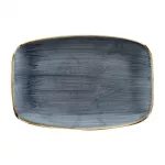 Churchill Stonecast No. 8 Oblong Chefs Plates 300 x 199mm Blueberry (Pack of 6)