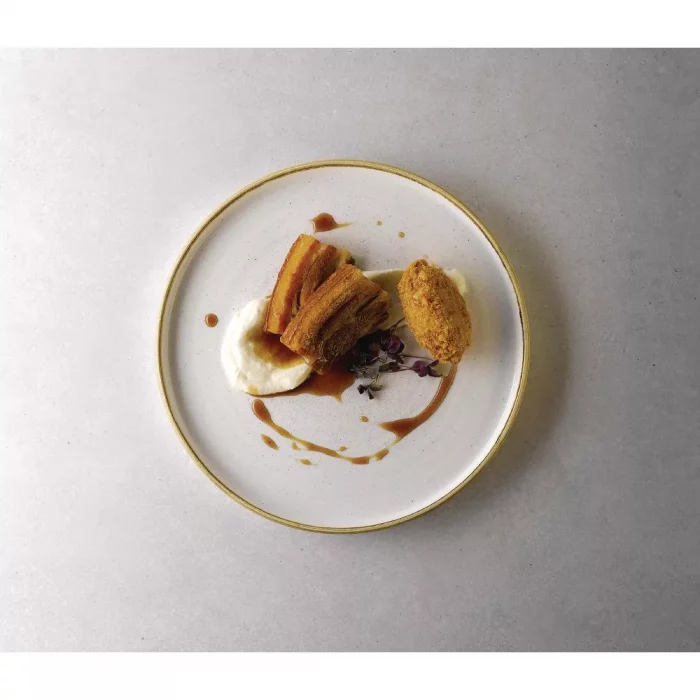 Churchill Stonecast Walled Chefs Plates Barley White 260mm (Pack of 6) - Image 5