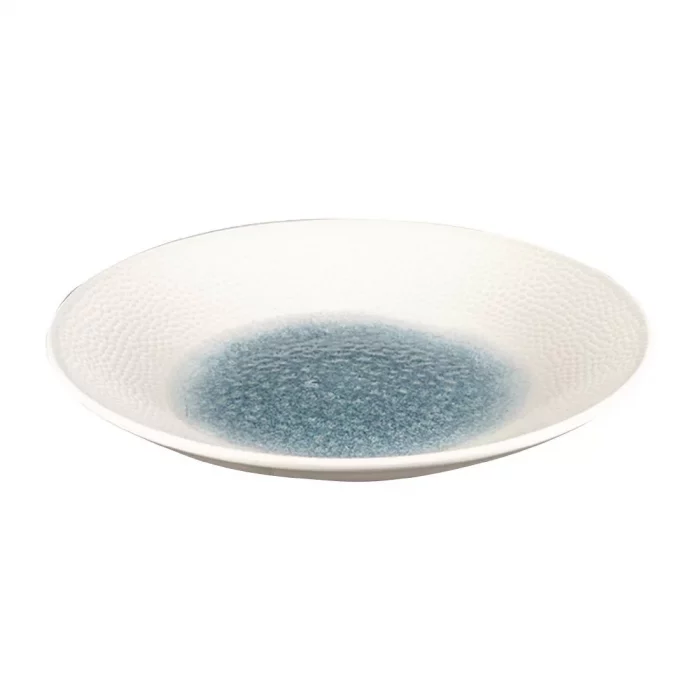 Churchill Isla Centre Print Deep Coupe Plates Topaz Blue 281mm (Pack of 12) - Image 2
