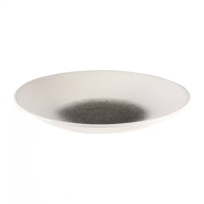 Churchill Isla Centre Print Deep Coupe Plates Quartz Black 281mm (Pack of 12) - Image 2