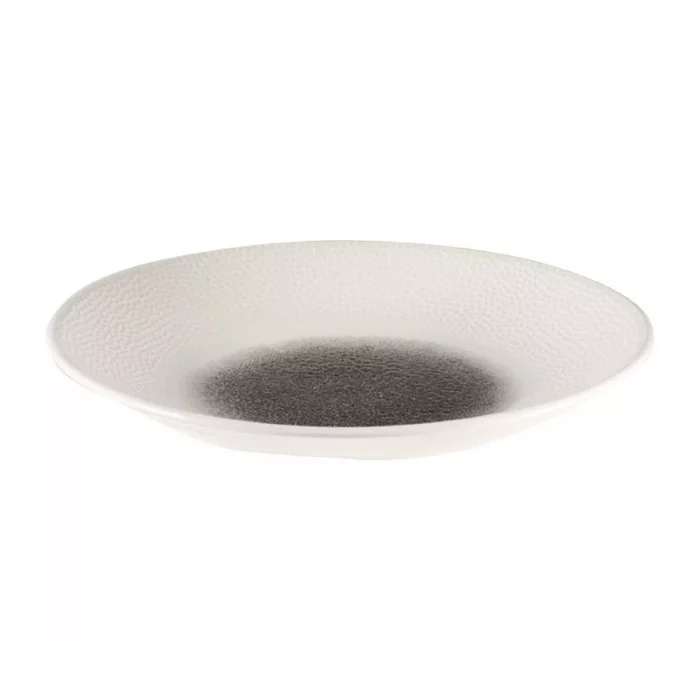Churchill Isla Centre Print Deep Coupe Plates Quartz Black 255mm (Pack of 12) - Image 2