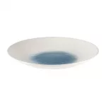 Churchill Bamboo Centre Print Deep Coupe Plates Topaz Blue 281mm (Pack of 12) - Image 2