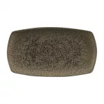 Churchill Menu Shades Caldera Rectangular Plates Flint Grey 355mm (Pack of 6)