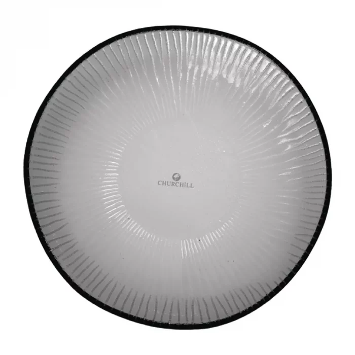 Churchill Bamboo Organic Glass Bowls Dusk 215mm (Pack of 6) - Image 1