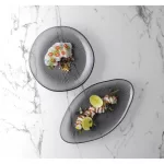 Churchill Bamboo Organic Glass Plate Dusk 225mm (Pack of 6) - Image 5