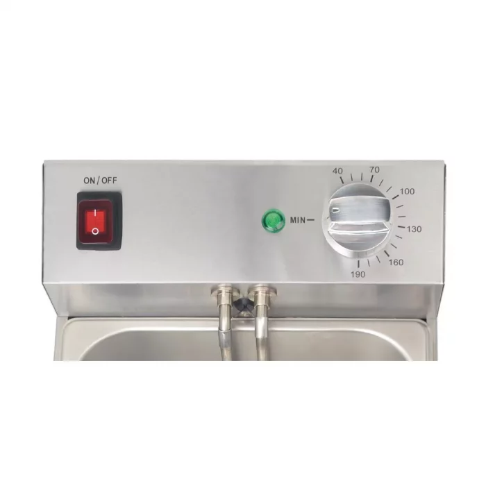 Buffalo Single Tank Single Basket 5Ltr Countertop Fryer 2.8kW - Image 3