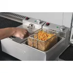 Buffalo Twin Tank Twin Basket 2x5Ltr Countertop Fryer 2x2.8kW - Image 4