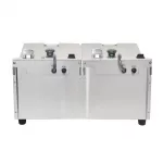 Buffalo Twin Tank Twin Basket 2x5Ltr Countertop Fryer 2x2.8kW - Image 5