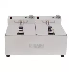Buffalo Twin Tank Twin Basket 2x5Ltr Countertop Fryer 2x2.8kW