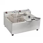 Buffalo Twin Tank Twin Basket 2x5Ltr Countertop Fryer 2x2.8kW - Image 7