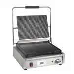 Buffalo Large Ribbed Top Contact Grill - Image 5