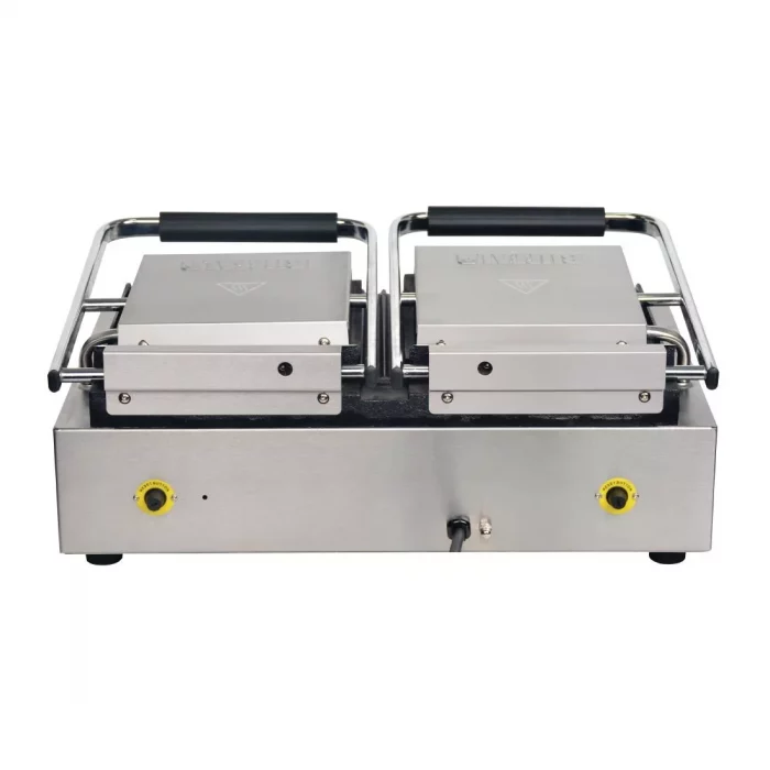 Buffalo Double Ribbed Contact Grill - Image 6