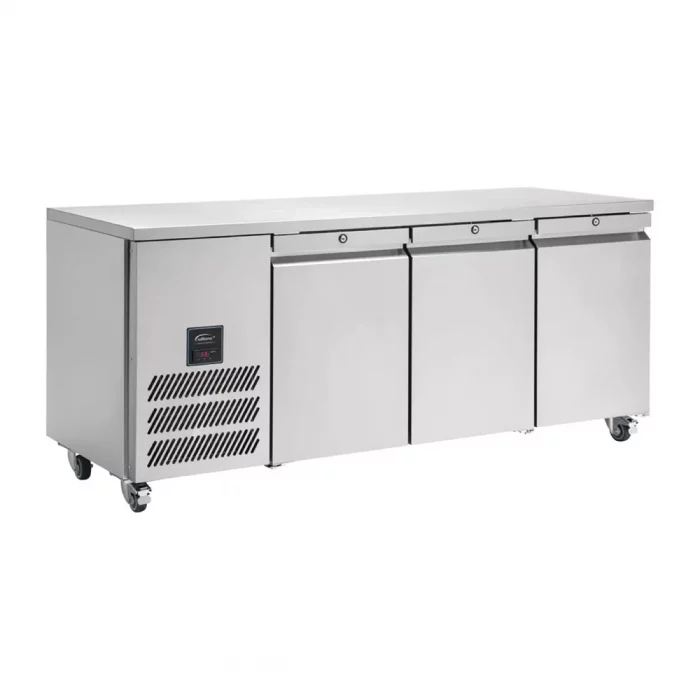 Williams Jade Slimline 3 Door Refrigerated Counter 374Ltr HJSC3-SA - Image 1